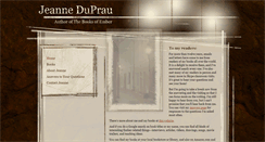 Desktop Screenshot of jeanneduprau.com
